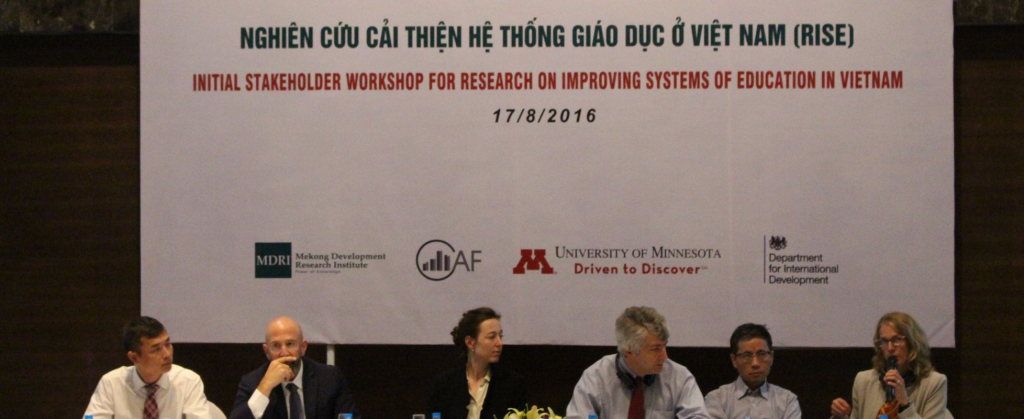 Vietnam – Launching workshop for the Research on Improving Systems of ...
